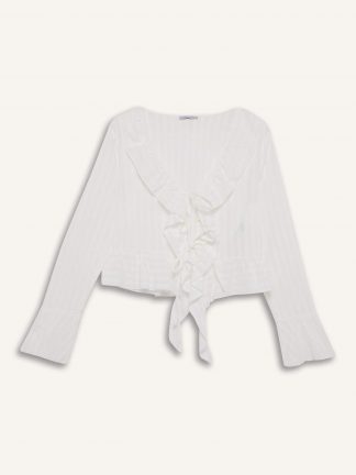 بلوز زنانه سفید دفکتو