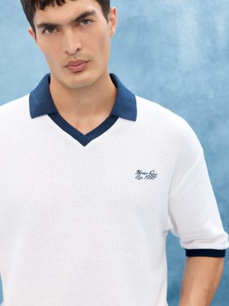 پولوشرت مردانه بژ دفکتو