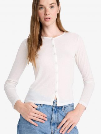 تیشرت زنانه سفید دفکتو