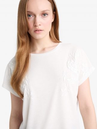 تیشرت زنانه بژ دفکتو