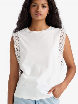 تاپ زنانه بژ دفکتو