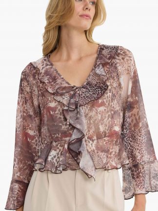 بلوز زنانه مشکی دفکتو