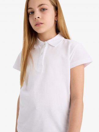 تی شرت دخترانه سفید دفکتو