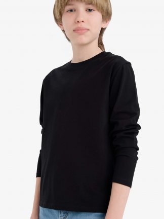 تی شرت پسرانه مشکی دفکتو