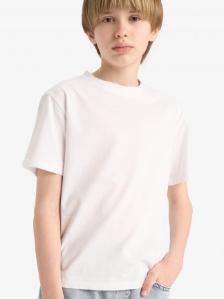 تی شرت پسرانه سفید دفکتو