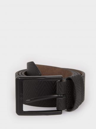 کمربند مردانه مشکی دفکتو