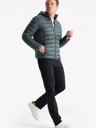 کاپشن مردانه سبز دفکتو