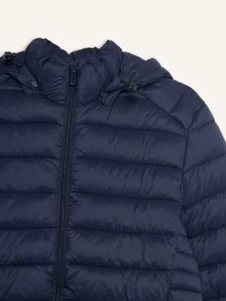 کاپشن مردانه سرمه ای دفکتو