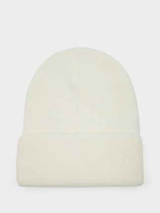 کلاه بافت زنانه بژ دفکتو