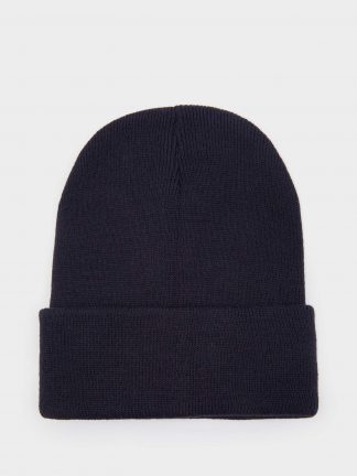 کلاه بافت زنانه سرمه ای دفکتو