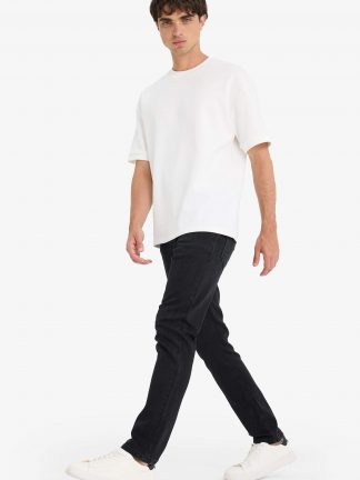 شلوار جین مردانه مشکی دفکتو