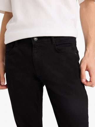 شلوار جین مردانه مشکی دفکتو