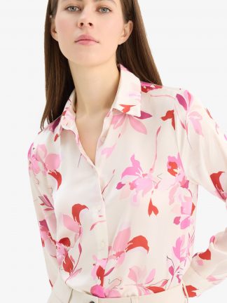 شومیز زنانه بژ دفکتو