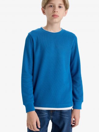 تی شرت پسرانه نیلی دفکتو