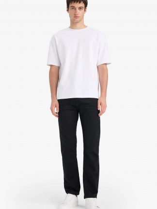 شلوار جین مردانه مشکی دفکتو