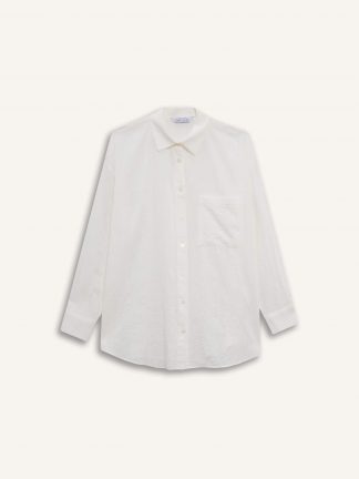 شومیز زنانه سفید دفکتو