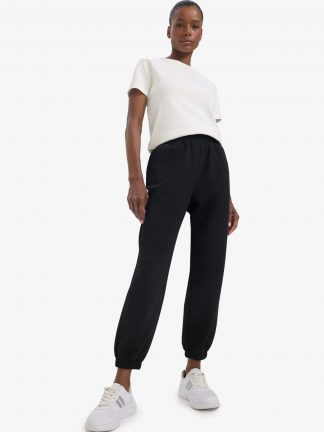 شلوار جاگر زنانه مشکی دفکتو