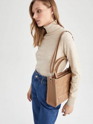 کیف زنانه بژ دفکتو