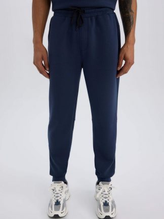 شلوار راحتی مردانه سرمه ای دفکتو