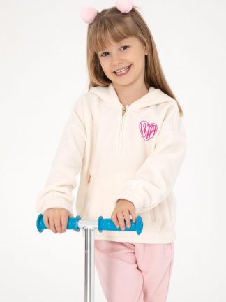 هودی دخترانه کرم یو اس پولو