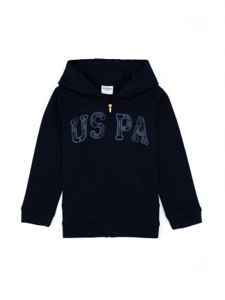 هودی دخترانه سرمه ای یو اس پولو