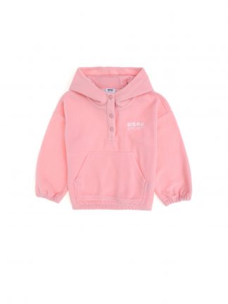 هودی دخترانه صورتی پودری یو اس پولو