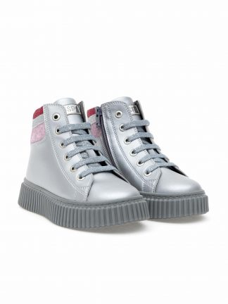 بوت و نیم بوت دخترانه نقره ای یو اس پولو