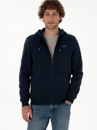 هودی مردانه سرمه ای یو اس پولو