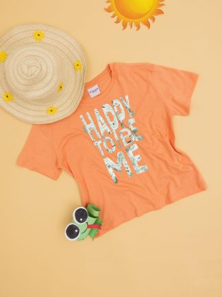 تی شرت دخترانه سالمون یو اس پولو