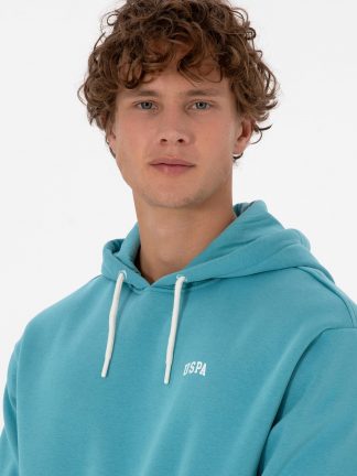 هودی مردانه نعنایی تیره یو اس پولو