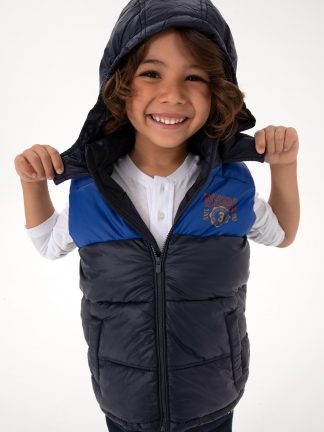 جلیقه پسرانه سرمه ای یو اس پولو