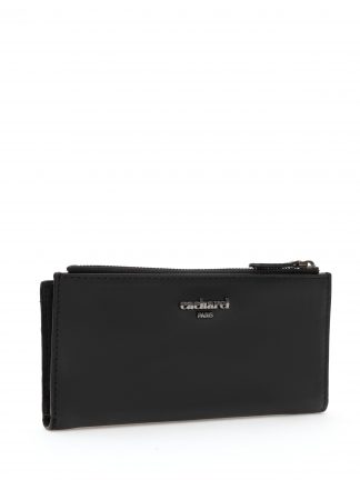 کیف پول و کارت مردانه مشکی کاشارل