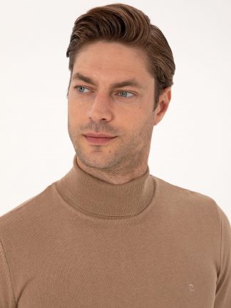 پلیور مردانه شتری پیرکاردین