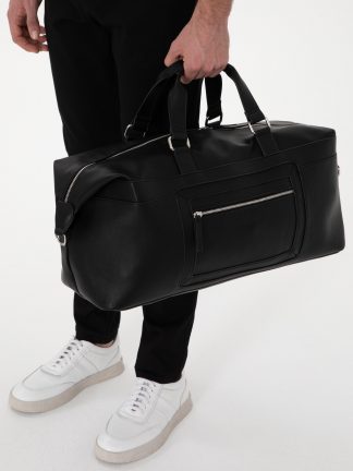 کیف ورزشی مردانه مشکی پیرکاردین