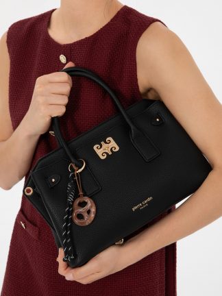 کیف دستی زنانه مشکی پیرکاردین