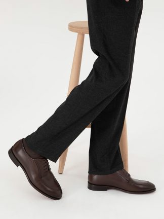 کفش رسمی مردانه قهوه ای پیرکاردین