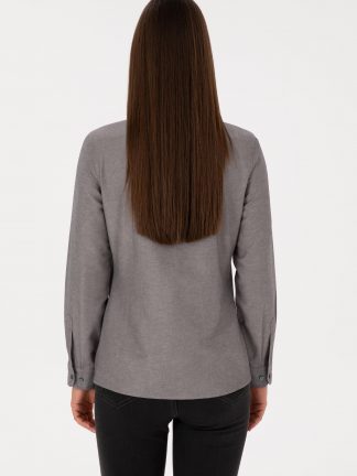 شومیز زنانه خاکستری یو اس پولو