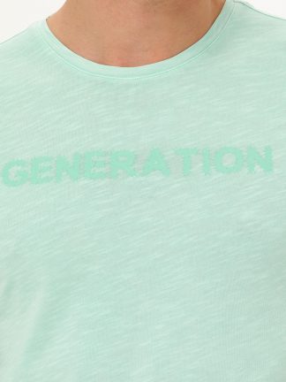 تی شرت مردانه سبز کاشارل