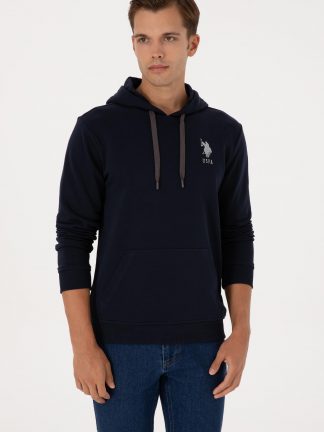 هودی مردانه سرمه ای یو اس پولو