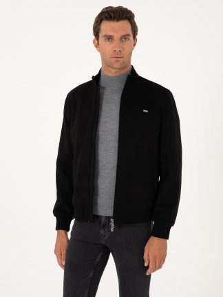 کاپشن مردانه مشکی کاشارل