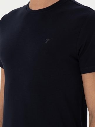 تی شرت مردانه سرمه ای کاشارل