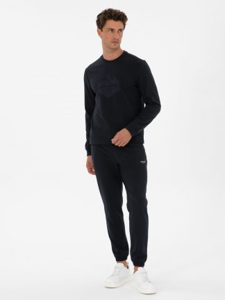 سویشرت مردانه سرمه ای پیرکاردین