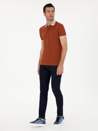 شلوار جین اسلیم فیت مردانه سرمه ای کاشارل