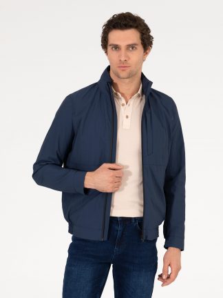 کاپشن مردانه سرمه ای کاشارل