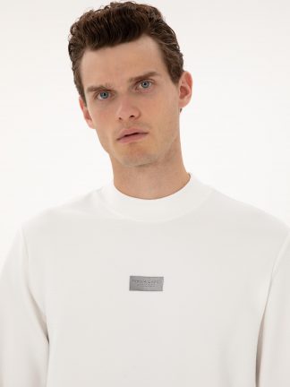 سویشرت مردانه سفید پیرکاردین