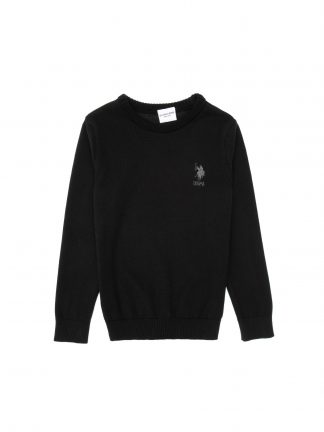 پلیور پسرانه مشکی یو اس پولو