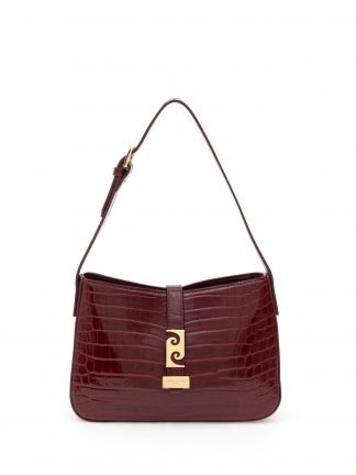 کیف دستی زنانه زرشکی پیرکاردین