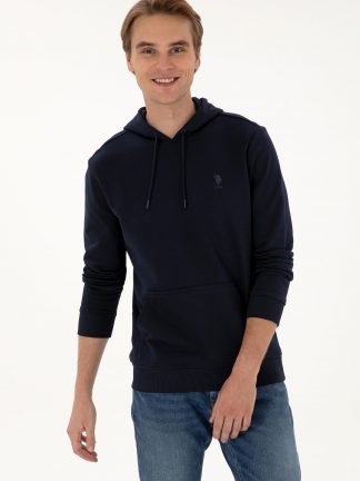 هودی مردانه سرمه ای یو اس پولو