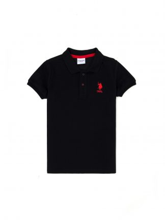 پولوشرت پسرانه مشکی یو اس پولو