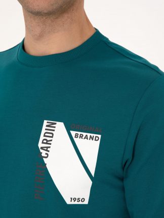 سویشرت مردانه زمردی پیرکاردین